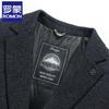 Romons Men's Winter Wool Blend Down Blazer