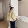 Autumn and winter light women's European down jacket small short loose round neck thin white duck down jacket