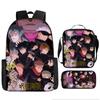 Spell Return Battle School Bag Elementary School Student Animation Backpack Large Capacity Three-piece Set