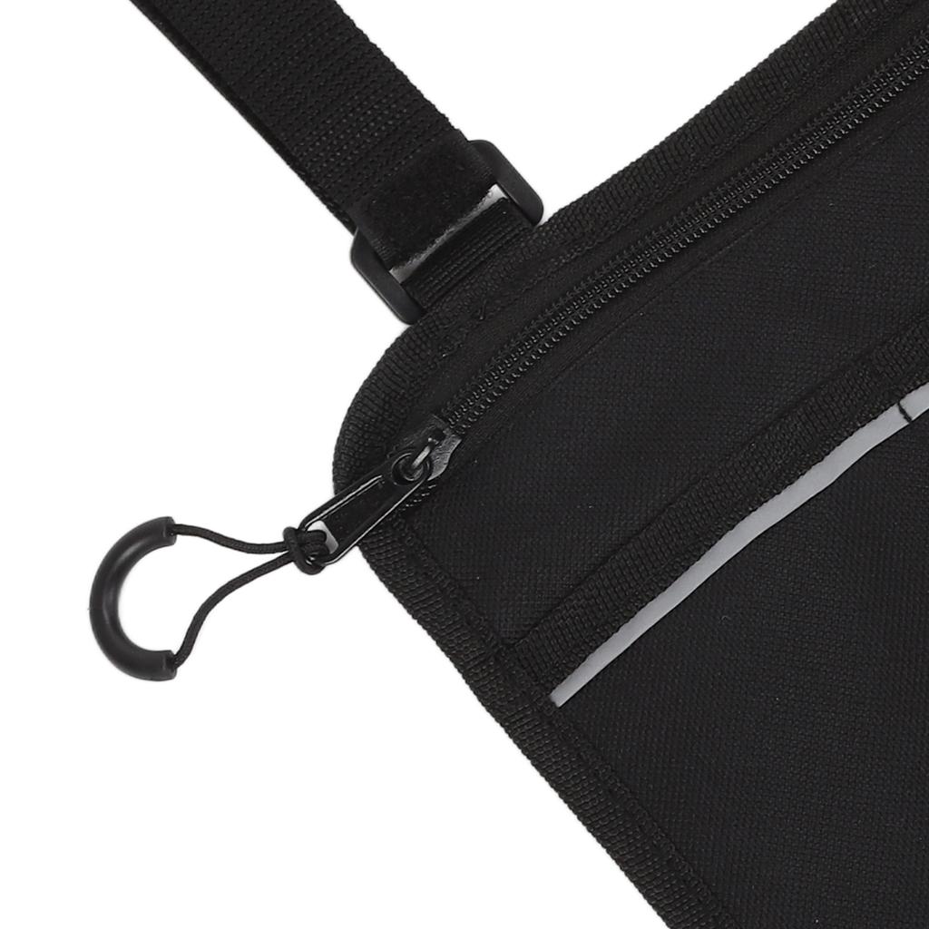 Wheelchair Side Bag Multi Pocket Waterproof Lightweight Compatible Walker Bag with Reflective Strip