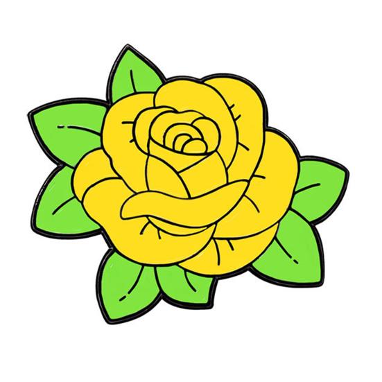 Blumenbrosche Anstecknadel für Damen Rose Wildblume Reversnadel Mantel Hut Pullover Accessoires Geschenke für Mutter Ehefrau Freundin