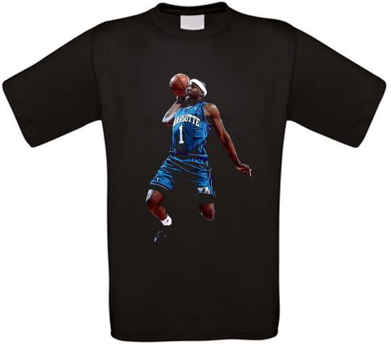 Baron Davis Charlotte Basketball T-Shirt