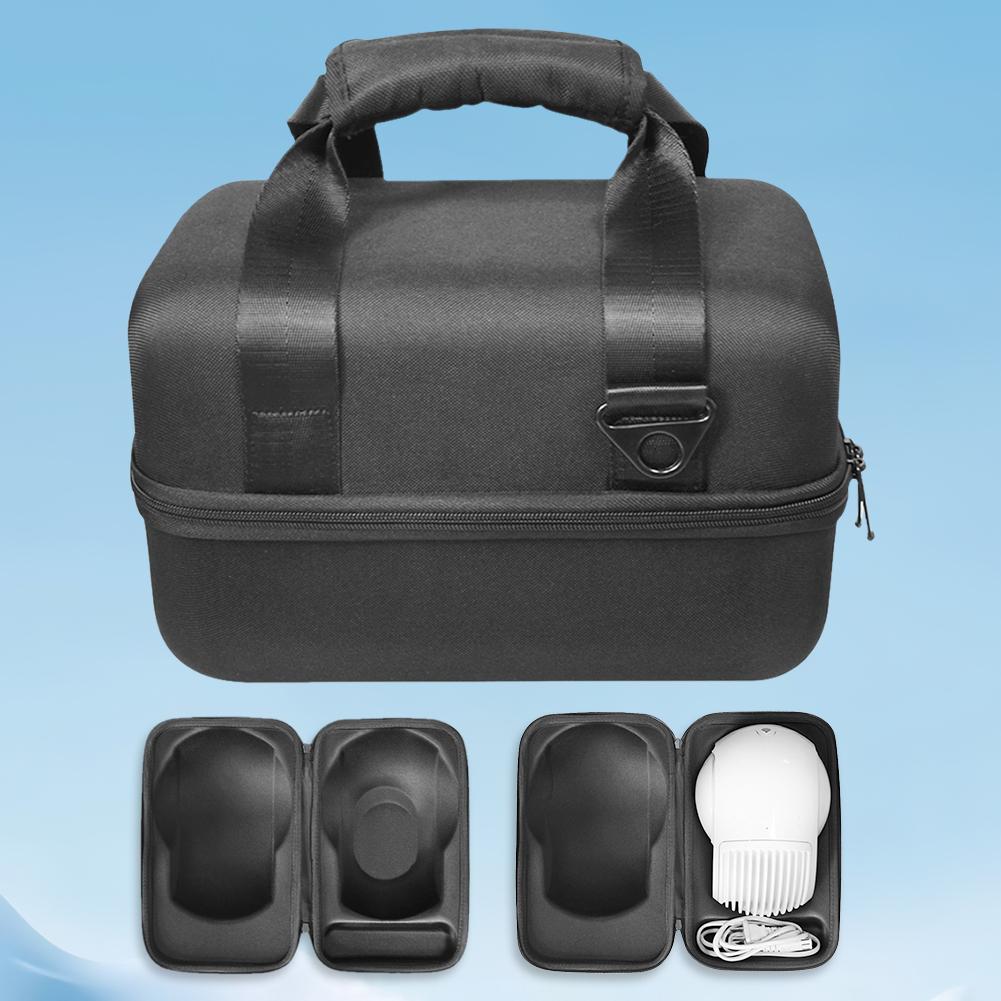 Harte Tragetasche mit doppeltem Reißverschluss, tragbare Aufbewahrungstasche aus EVA mit Schultergurt, Handtasche für Devialet Phantom II 95dB/98dB Lautsprecher