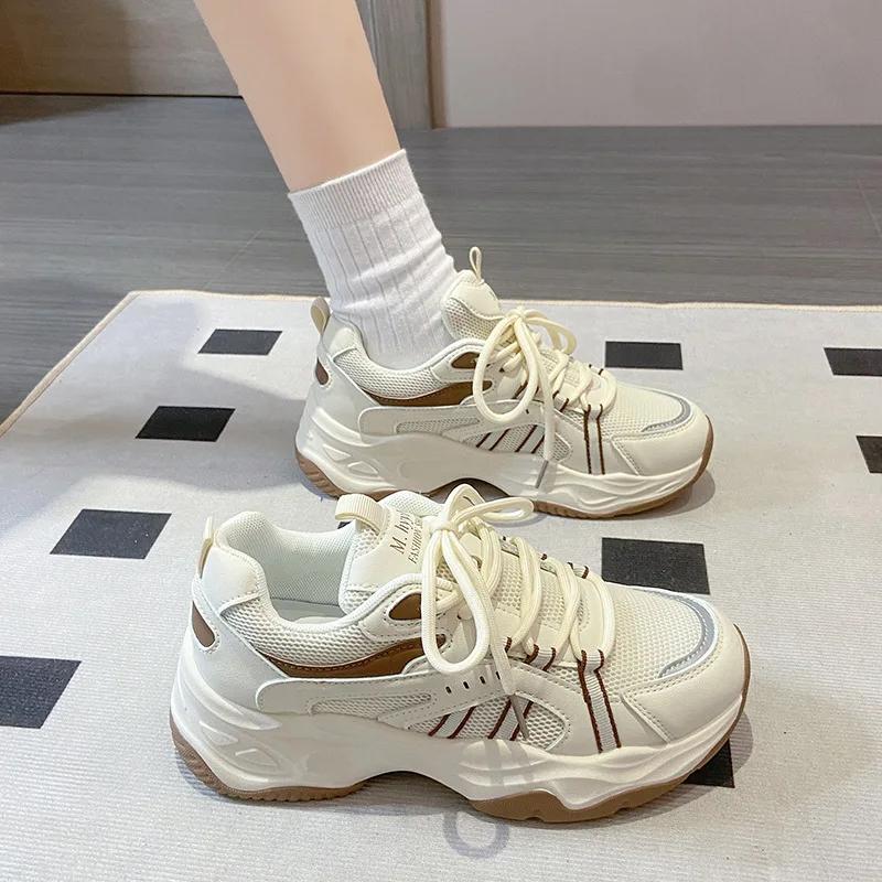 Fashion 2024 New Comfortable Women's Shoes Fashion Breathable Shopping Versatile Casual Shoes High Quality Outdoor Sports Running Shoes