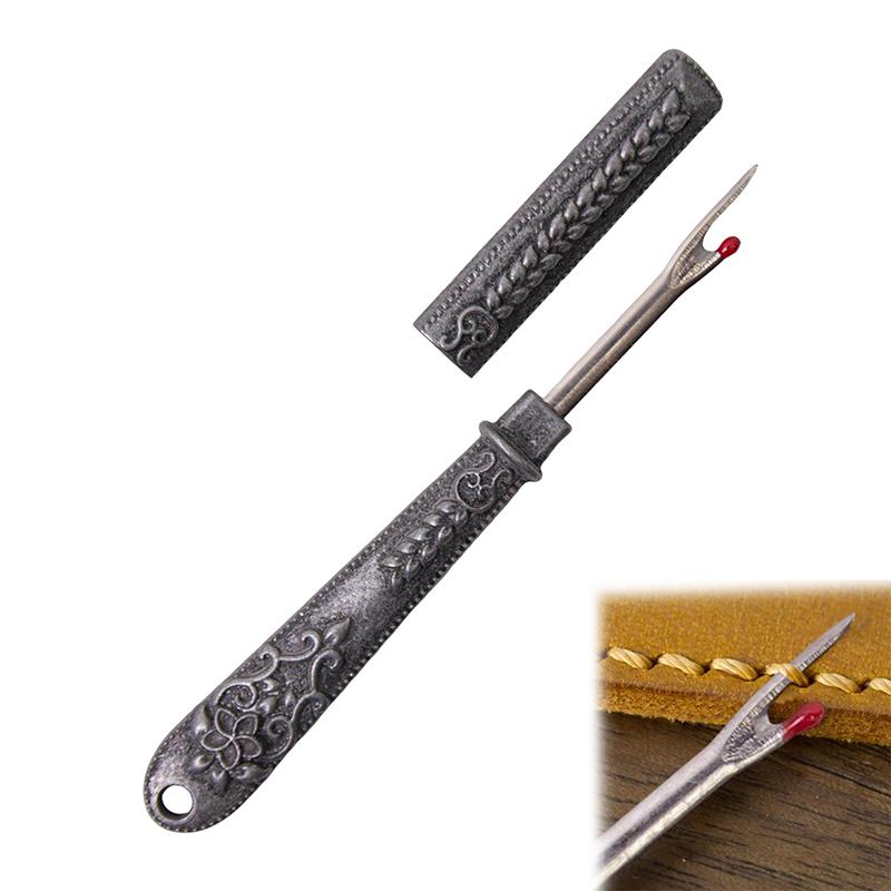 

Вспарыватель швов швейный Винтажный Ластик для стежков Ретро Сплав Распарыватель Быстрое Удаление Стежков и Резак для Проделывания Отверстий Инструмент для Удаления Швов