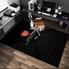 1pc Football Club Carpet for Room Floor Mat, Comfortable Office Chair Printed Area Rug, Beautiful Hotel Rug
