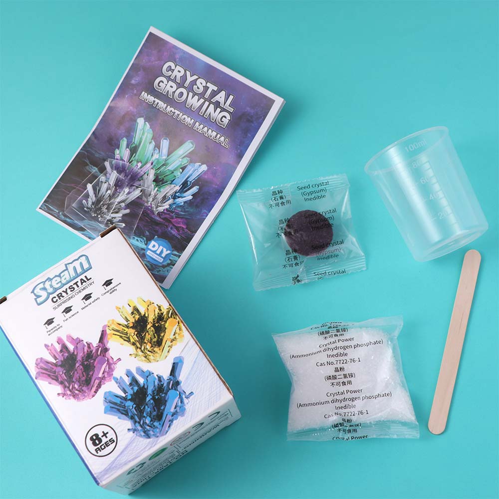 Easy To Grow Science Experiments Toy Grow a Crystal Crystal Making Kit  Kids