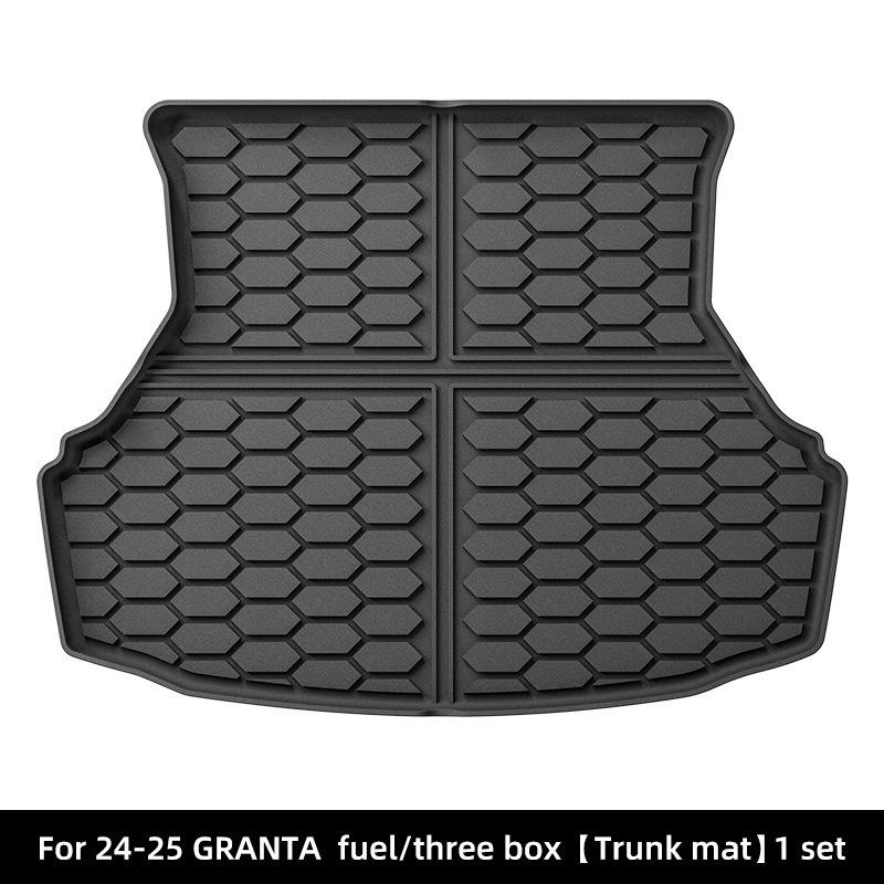 LADA Granta/Cross Floor & Trunk Mats (2018-2025), All-Weather TPE