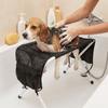 Non-Slip Pet Bathing Stand Quick-Dry Mesh Dog Grooming Hammock Pet Grooming Table  Pet Washing