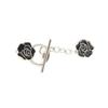 Bear Close Neckline Decorative Brooch Flower Camellia  Anti-light Brooch  Clothing Accessories