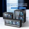 1 2 4 6 Slot High-End Automatic Watches Box Carbon Fiber Texture Automatic Winding Rocking Device Luxury Wood Watch Winder