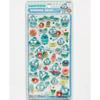 Cute Anime Hellokitty Kuromi Cinnamoroll 3D Sanrio Stickers Transparent Jelly Crystal Decorative Sticker Phone Case DIY Kids Toy