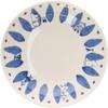 MOOMIN "Blue Flora" Bowl and Plate Set (3 pieces, 17cm each) - Nordic Style, Moomin Merchandise, Mother's Day Gift, Made in Japan, MM7000-76