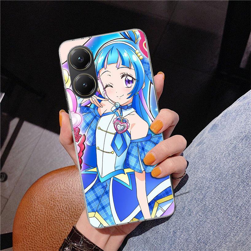 Pretty Cure Anime Handyhülle Für Xiaomi Poco X7 X6 X5 Pro F7 Ultra Redmi 15C 15 13C 13 12C 12 10 10A 10C 9 9A 9C 9T Hülle Poco X