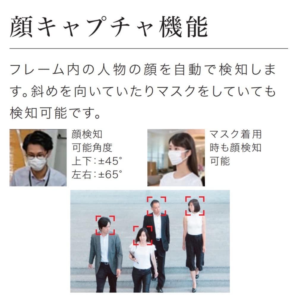 IRIS OHYAMA Fixed Lens Network Camera for Indoor and Outdoor Use Bullet-Type