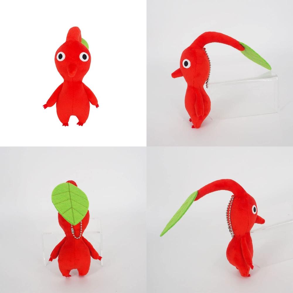 Plyšový maskot Sanei Boeki Pikmin, různé velikosti, KRABIČKA, Š5,5 x H10 x V13 cm