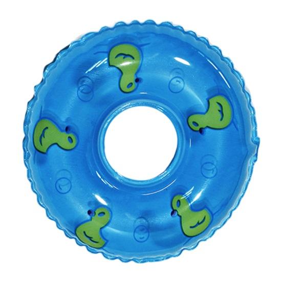 2ks Univerzální miniaturní bazénový kruh Realistický funkční plavecký záchranný kruh pro panenky pro fotografování modelů