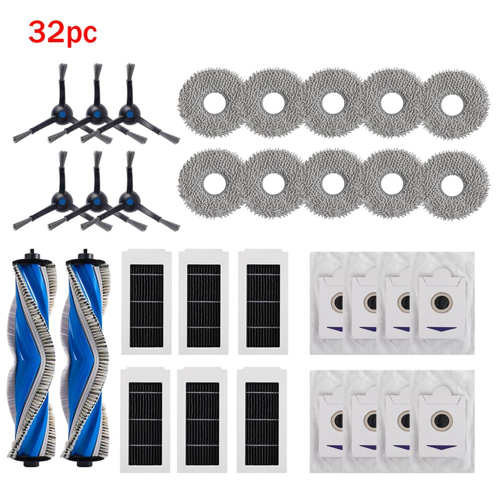 For Ecovacs Debot X5 OMNI /X5 PRO OMNI/X5 PRO/X5 Max Vacuum Cleaner Roller Brush Side Brush Hepa Filter Dust Bags Parts