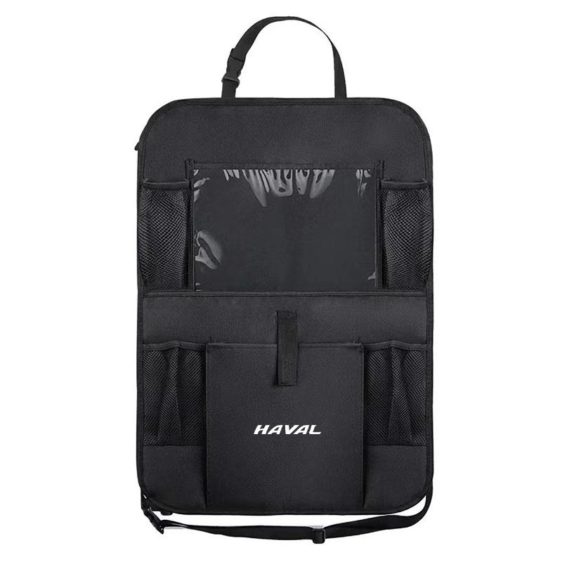 

Car Stowing Tidying Pocket Seat Back Storage Bag For Haval H1 H2 H3 H6 H7 H9 M6 F7X Jolion Great Wall Accessories Large capacity