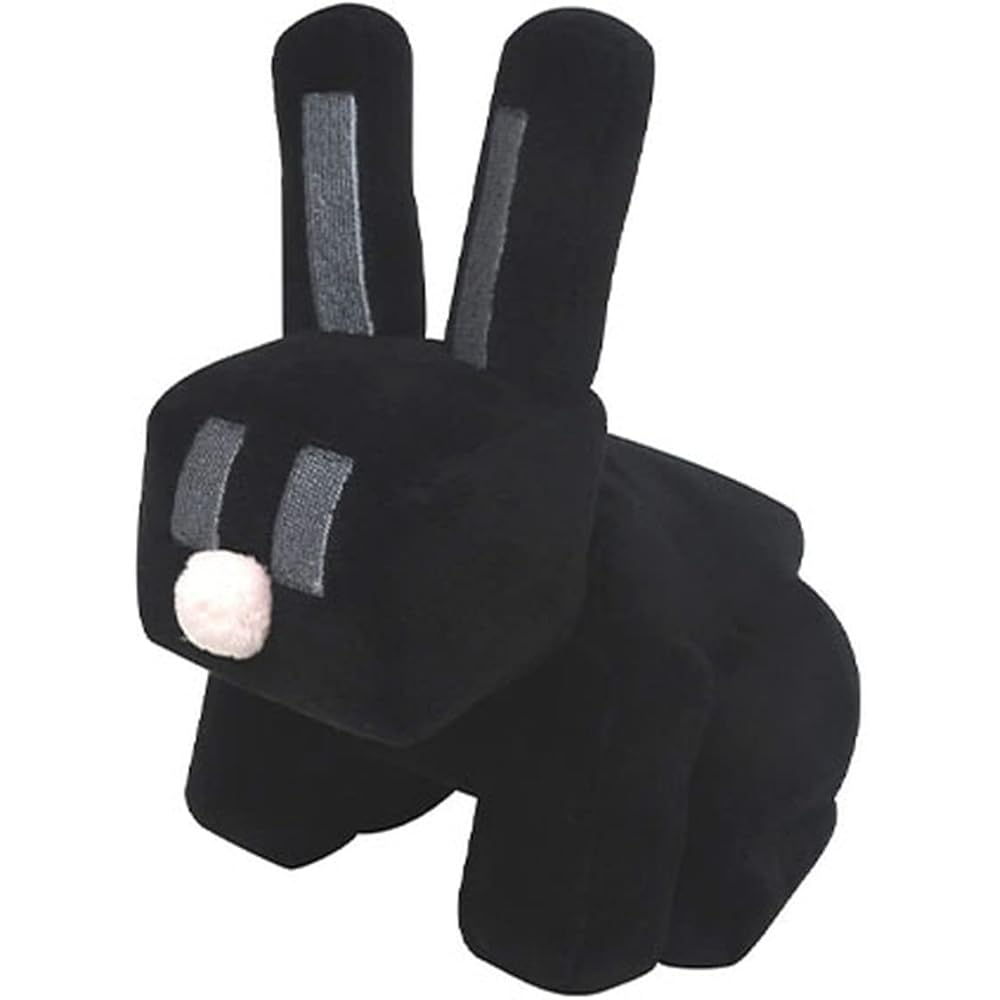 K Company Minecraft Collection Plush Toy Rabbit Black 20cm