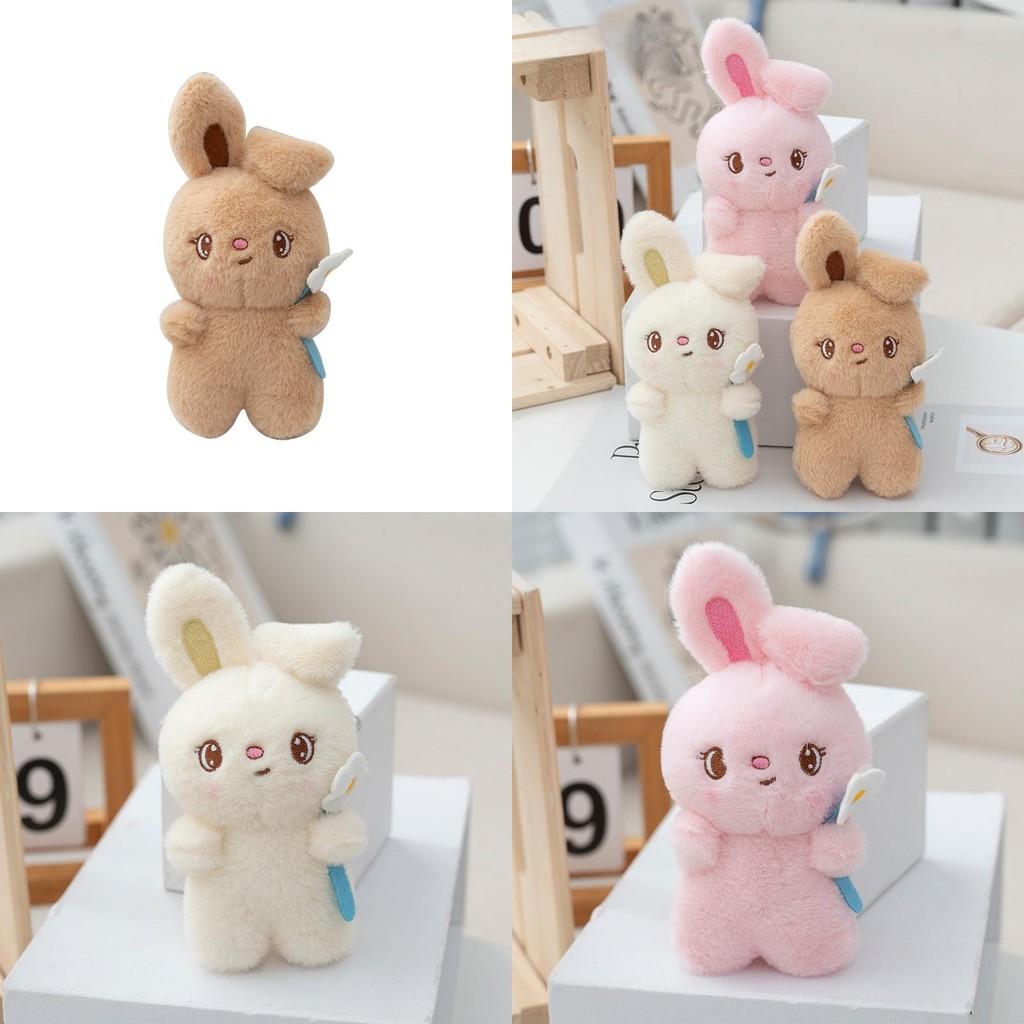 Keychain Plush Rabbit Backpack With Soft Stuffed Animal For Decoration Kids
