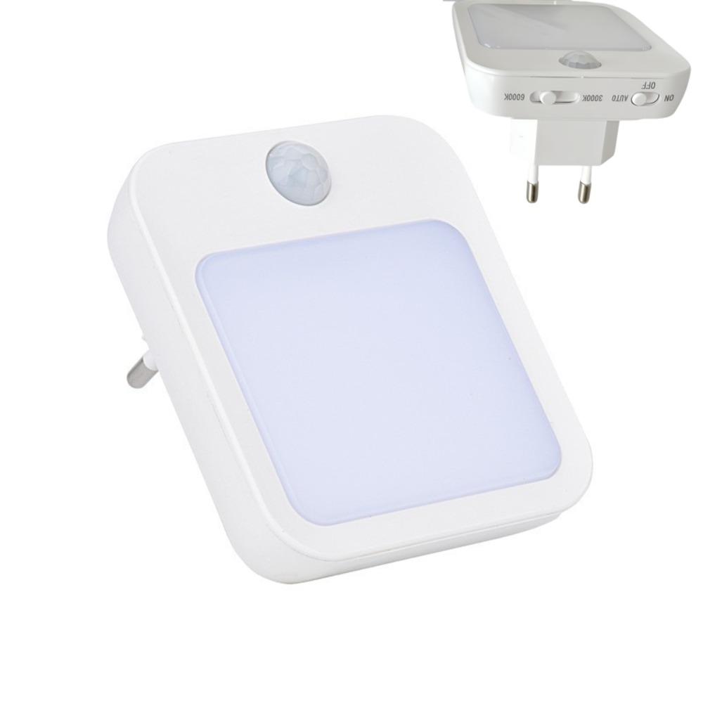 Warm White Light Plug-in LED Night Light Soft Light Adjustable Brightness LED Backlit Night Light Energy Efficient