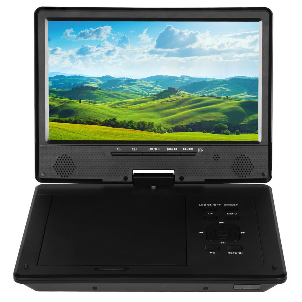 10.1-inch Household CD Player 1080P Rotating Multifunctional VCD Machine Portable in Car Bluetooth Mobile DVD  Player 253*186*40mm