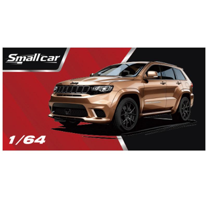 Masdi Smallcar 1/64 Jeep Grand Cherokee Trackhawk SUV Simulation Alloy Miniature Die-Cast Car Model Collection Ornament Toy Gift