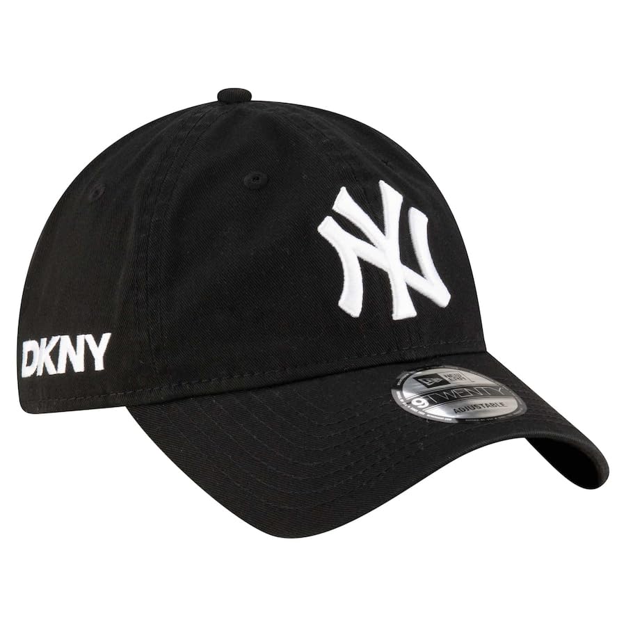New Era Cap 9TWENTY Strapback DKNY New York Yankees MLB CORE CLASSIC STRAPBACK CAP BLACK NEW ERA NEW YORK YANKEES [Used]