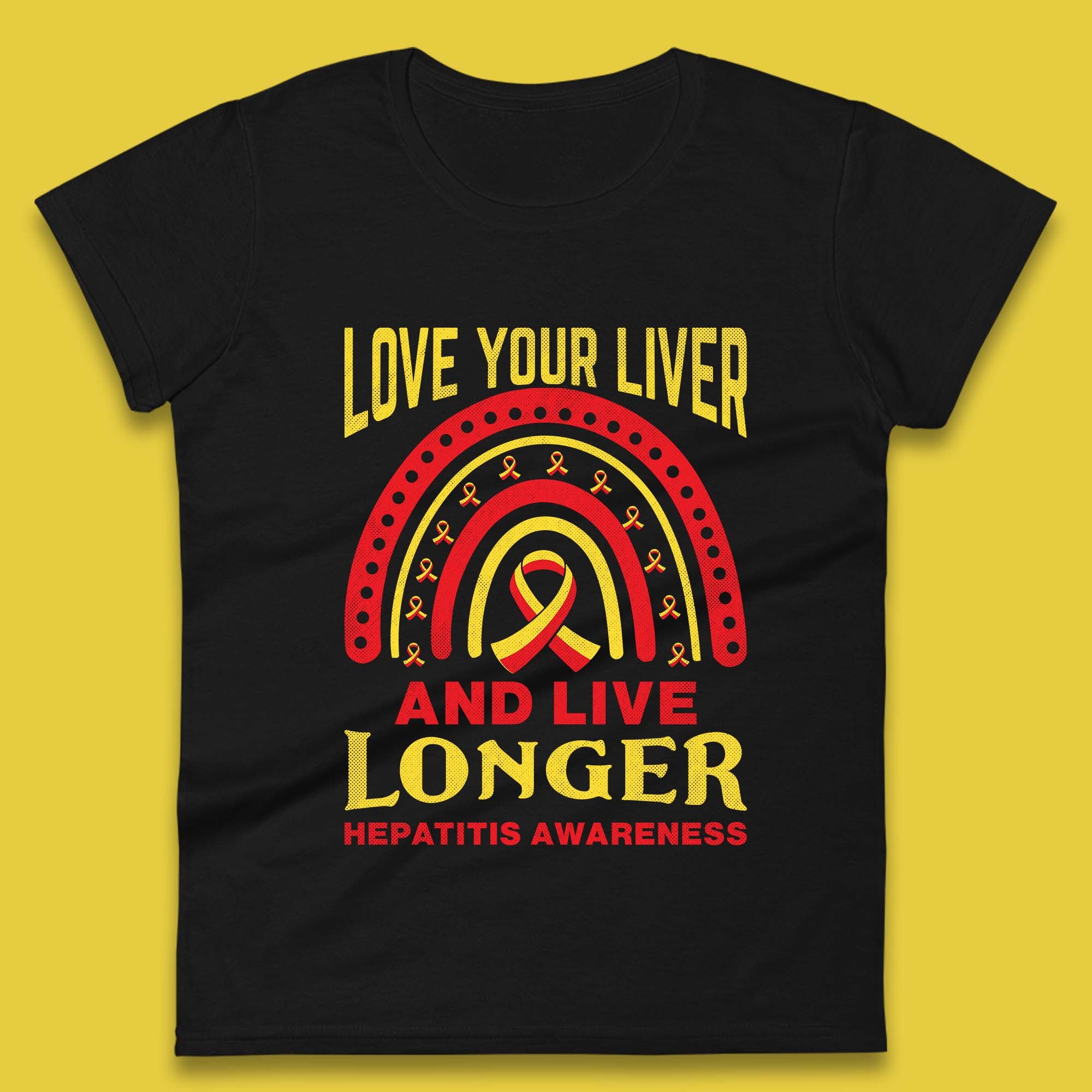 Hepatitis Awareness Womens T-Shirt Mens Tops Tees Unisex M