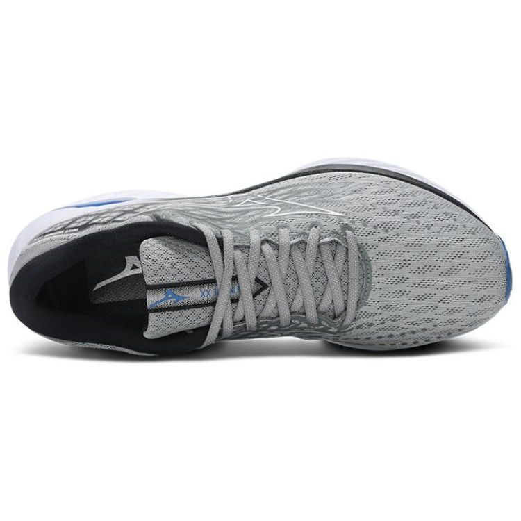 Mizuno Wave Inspire 20 Comfortable Versatile Slip Resistant Durable Breathable Low Top Casual Running Shoes Unisex Sneaker Gray J1GC244405
