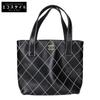 No. 7 A18126 Wild Stitch Calf Leather CC Logo Handbag Tote Bag blackUsed