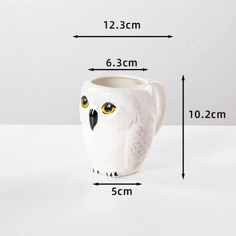 European Ceramic Strawberry Mushroom Coffee Cup with Lid Creative Cartoon Ceramic Mug Exquisite Afternoon Tea Latte Coffee Mug