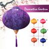 Chinese Floral Silk Lanterns 12/14 Inch Japan Vietnam Mid-autumn Traditional Lantern For New Year Wedding Party Spring Decor