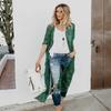 Bohemian Seaside Beach Casual Holiday Dress Blouse Digital P