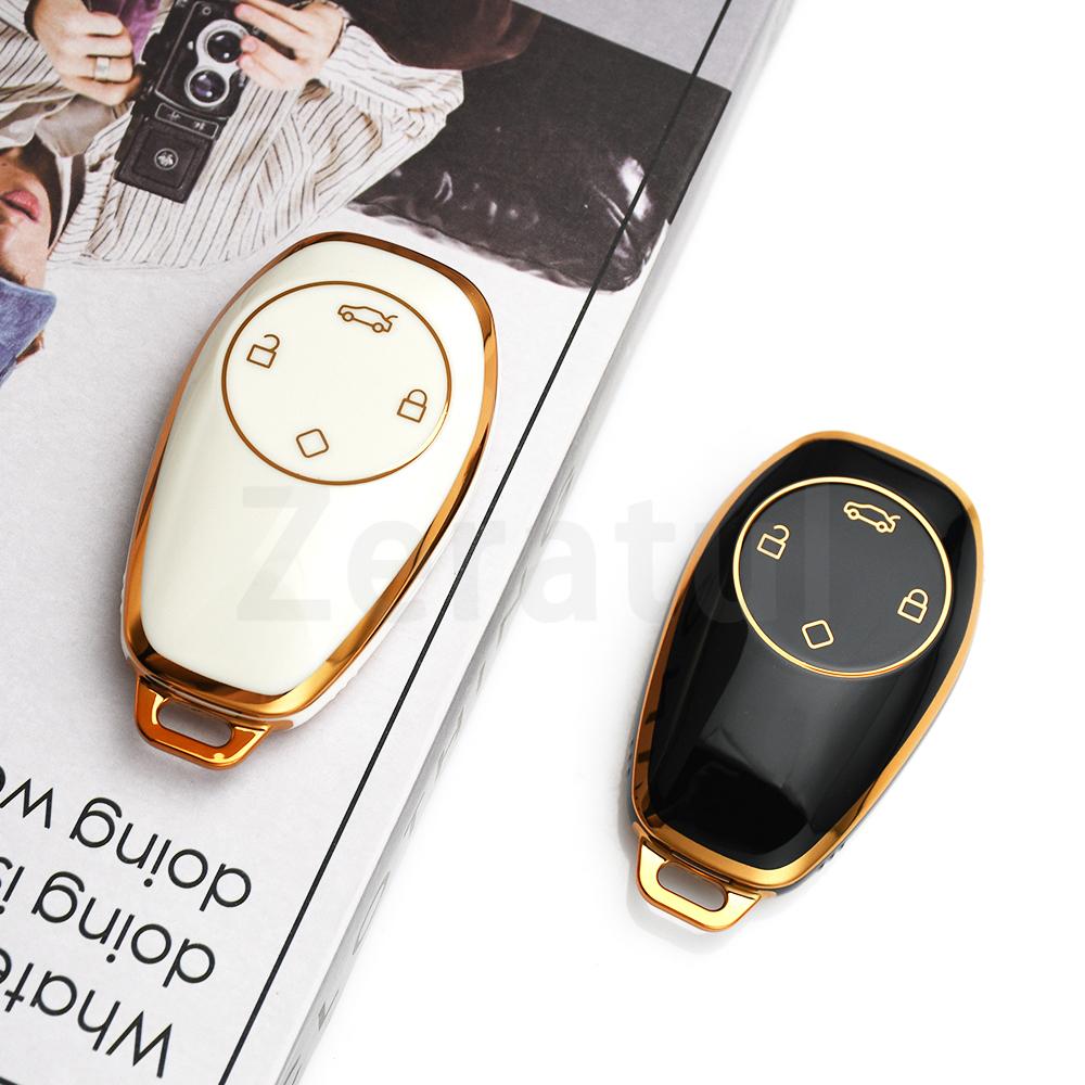 Auto Shell Fob Case Protector Accessories For Leapmotor T03 Car Car Key Cover Smart Remote Control Fobs