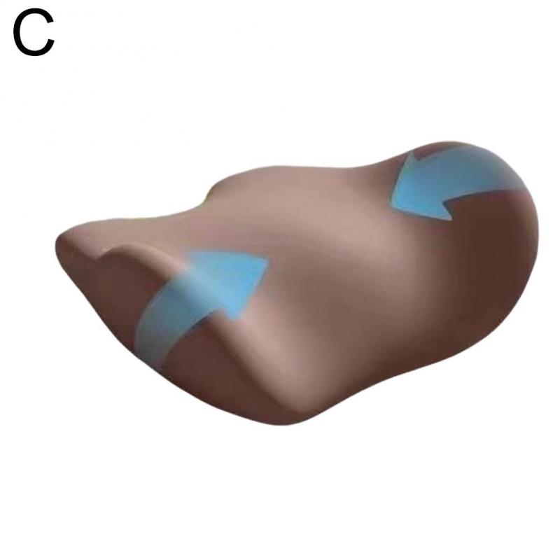 

Специальная подушка для поясничной поддержки Подушка для сна для поясницы Эргономичная Мягкая Удобная Пена с памятью Кровать Поясничный Выступ Поддержка спины кофейный