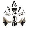 625dsx Accessories 3D Epoxy Resin Sticker Protection Kit Handguard Stickers For Voge Valico 625DSX 2025 Tank Pad