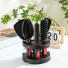 5 Pieces Mirror Comb Set Air Cushion Curly Hair Ribs Comb Girls Special Smooth Hair Massage Fluffy Comb