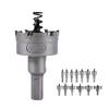 13pcsset 16 18 20 22mm Carbide Tip TCT Drill Bit Hole Saw Set Stainless Steel