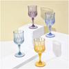 Acrylic  Goblet Birthday Gift Home Decoration Portable Modern Drinkware for Restaurant Wedding Anniversary Hotel Home