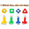 Nuts and Bolts Toys for Toddlers Preschoolers Kids STEM Educational Building Construction Screw Matching Activities