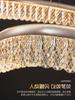 Luxury Shiny Gold LED Chandeliers Modern Creative Crystal Hanging Lamps for Living Dining Room Restaurant Decor Pendant Light