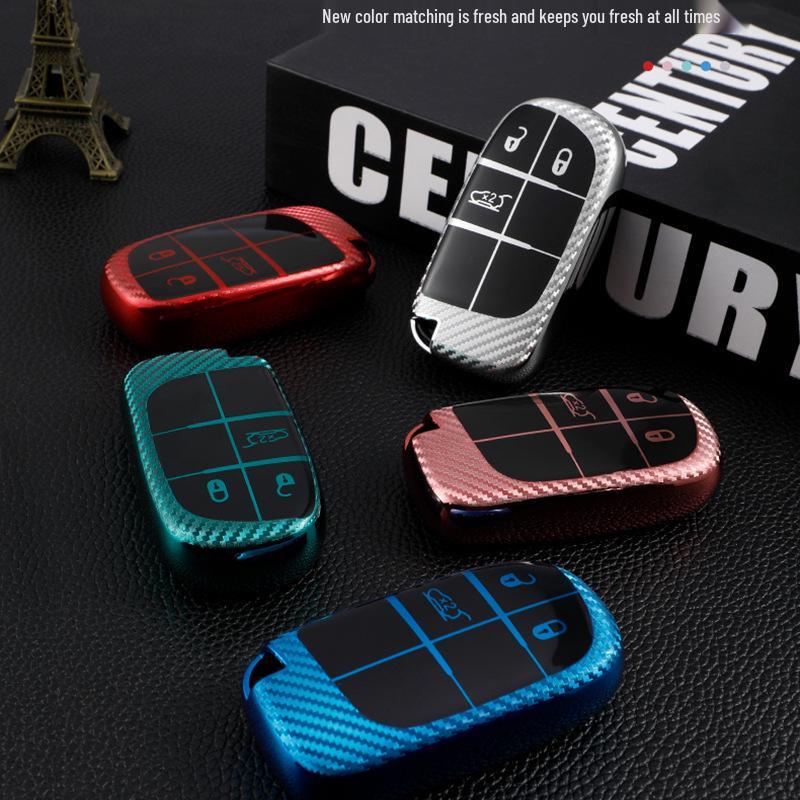 Jeep Key Cover for Compass, Renegade, Grand Cherokee, Commander & Dodge