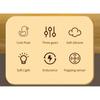 Silicone Cute Duck Pat Light Induction Night Light USB Charging Ornament Ambient Lighting Night Light