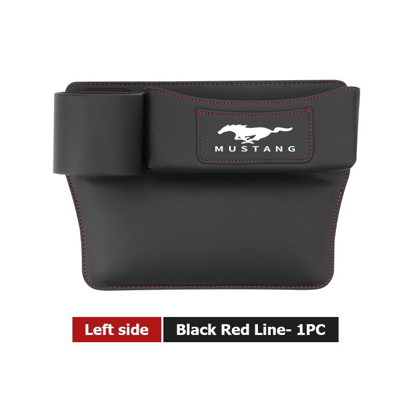 YYQO6 Leather Car Seat Gap Water Cup Holder Box Storage Bag For Ford Escape Ecosport Fusion Explorer Expedition Taurus