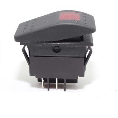 Vodotěsný 12V 16A páčkový přepínač s LED světlem pro auto, motocykl, loď, námořní