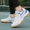 New badminton shoes couple sports professional competition training shoes breathable lightweight student tennis table tennis shoes