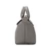 Longchamp Le Pliage Cuir 17 Mini Dumpling Bag Women Shoulder Bag Dove-Gray 1500757P55