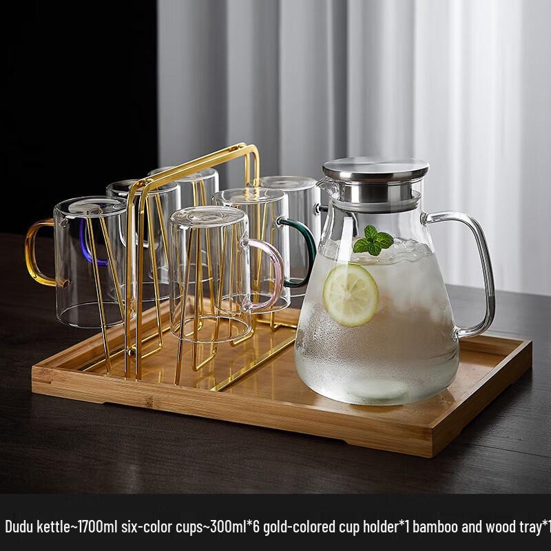 ZhuoPu High Borosilicate Glass Water & Tea Set